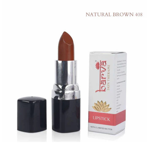 Barva Lipstick - Natural Brown 408 (Shimmer)